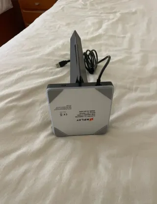 Suporte Auscultadores NPLAY Preto RGB