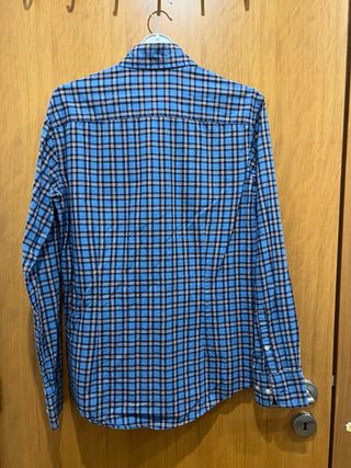 Camisa Sacoor Brothers Azul Xadrez