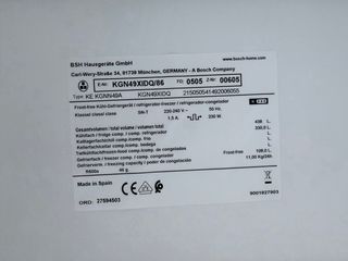 Frigorífico combi Bosch 2x70cm inox - Nuevo