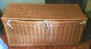 Baúl de mimbre grande ENTREGA EN MANO