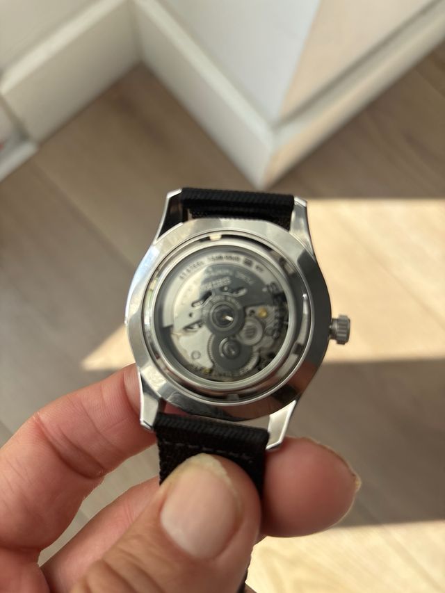 Reloj Seiko 5 Sports Automático Negro