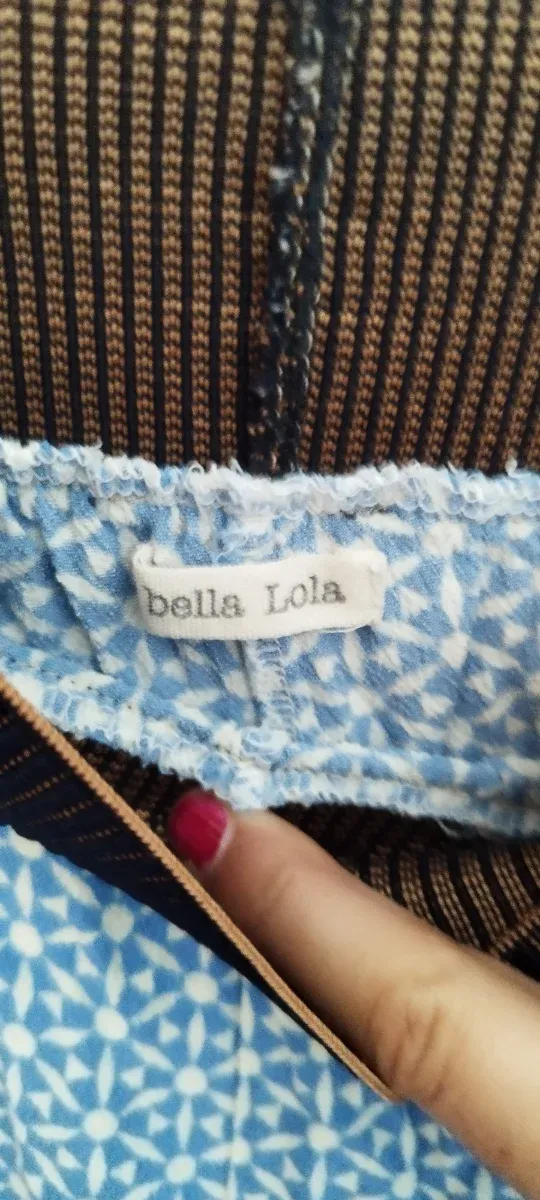 Pantalones anchos estampados