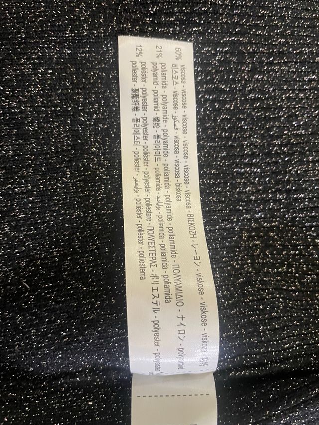 Coprispalle Bershka nero