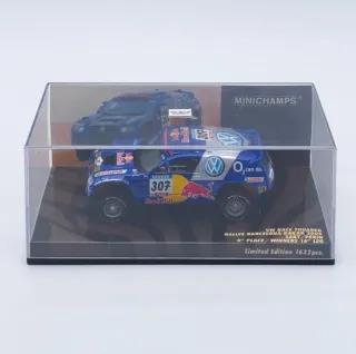 VOLKSWAGEN RACE TOUAREG DAKAR 1:43 MINICHAMPS