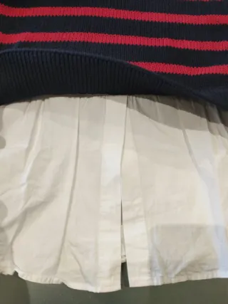 Jersey rayas azul y rojo