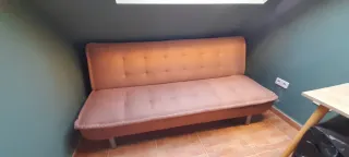 Sofá Cama Rosa/Teal Nuevo 1.90x1.35