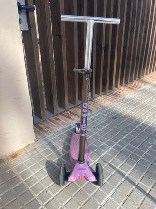 Patinete infantil Micro 3 ruedas morado
