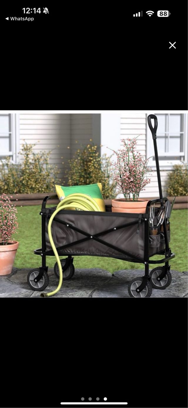 Carro Plegable Mini Negro