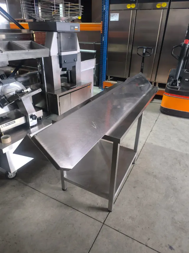 Estantería de pared acero inoxidable