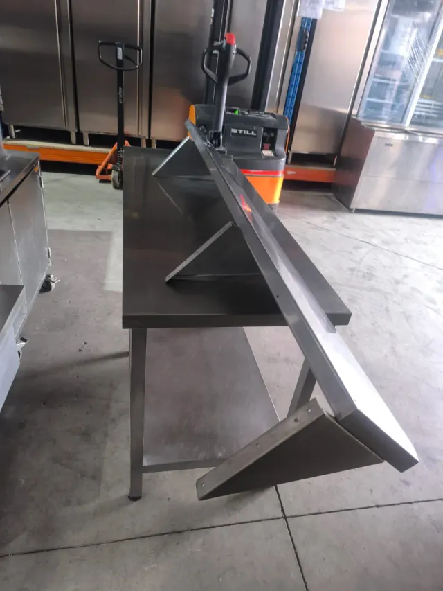 Estantería de pared acero inoxidable