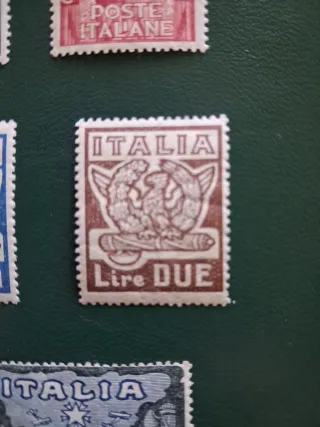 Francobolli Italia 1923 Anniversario Marcia Roma.