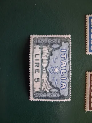 Francobolli Italia 1923 Anniversario Marcia Roma.