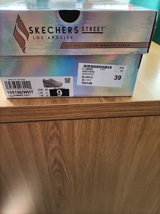 Zapatillas Skechers Street Mujer Talla 39