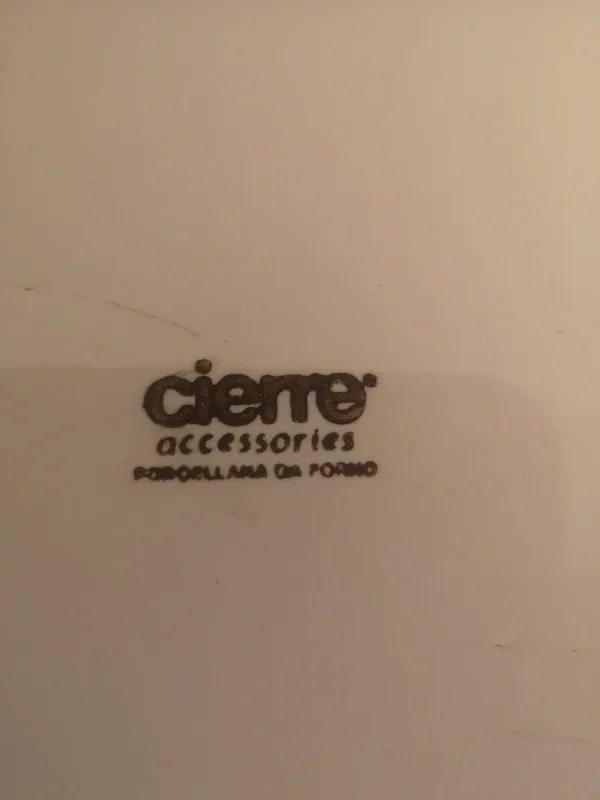 Pirofila ceramica con cestino vimini