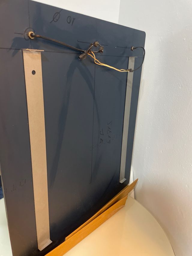 Espejo con luces decorativas