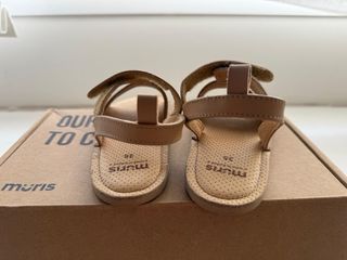 Sandalias Muris Niña Beige