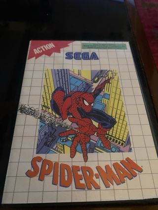Spider-Man Master System SEGA Acción
