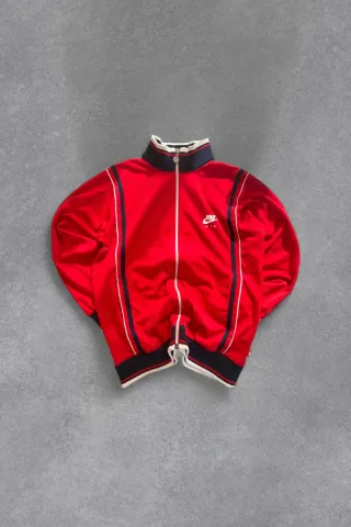 Nike Air Red Track Jacket L Niño Vintage Retro