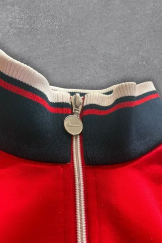 Nike Air Red Track Jacket L Niño Vintage Retro