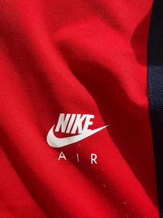 Nike Air Red Track Jacket L Niño Vintage Retro