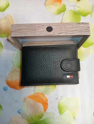 Cartera piel Genuin Leather 256