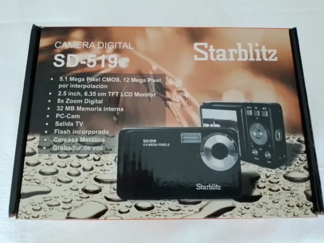 Cámara Digital Starblitz SD-519