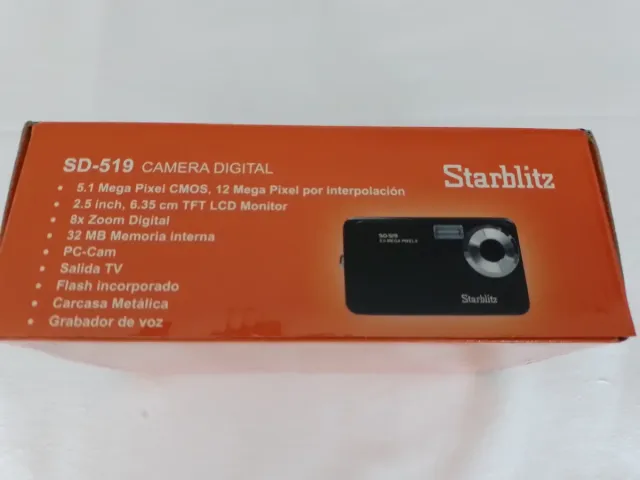 Cámara Digital Starblitz SD-519