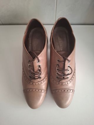 Lote Zapatos Dansi y Botas Piel Talla 37
