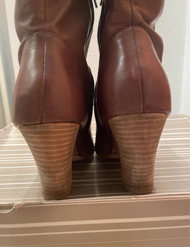 Botas Fosco piel marrones T39