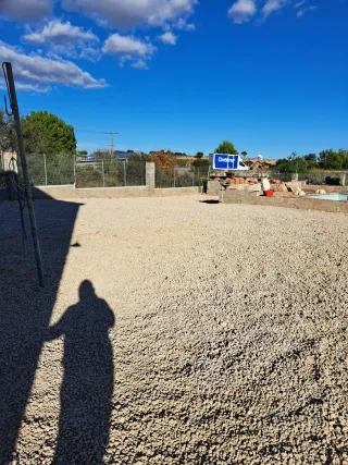 Trabajos con miniexcavadora