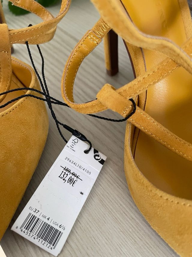 Zapatos Adolfo Domínguez Tacon Talla 37