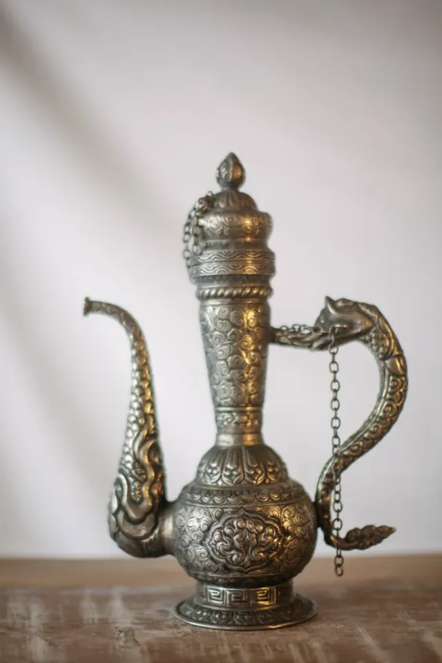 Tetera Ketli Antigua Decorada