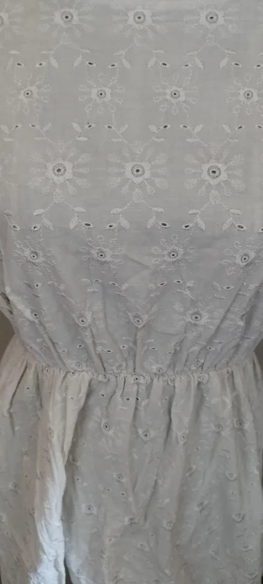 Vestido blanco corto verano