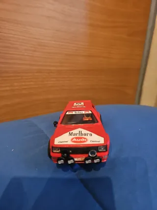 Audi Quattro Scalextric Rojo