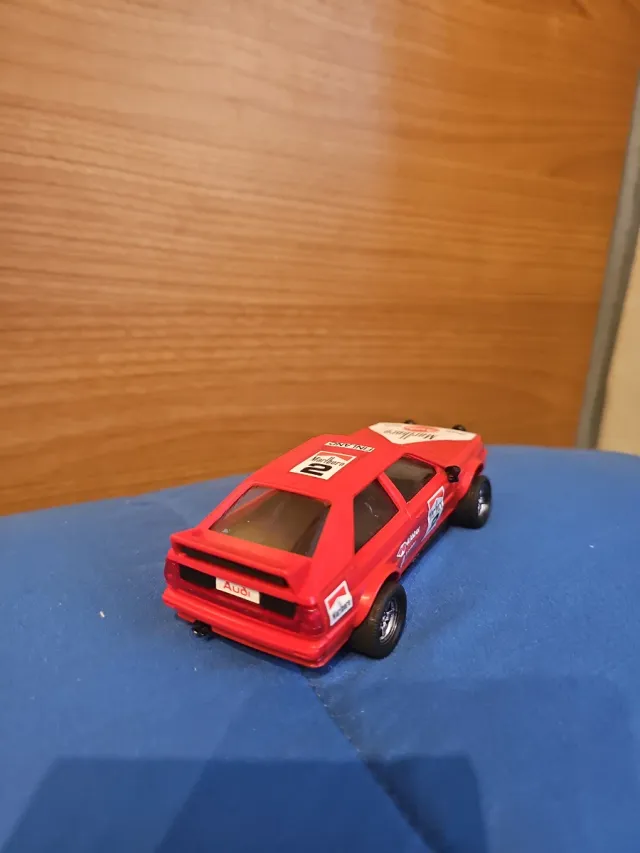Audi Quattro Scalextric Rojo