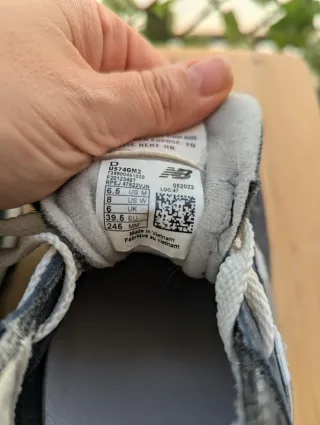 Zapatillas New grises