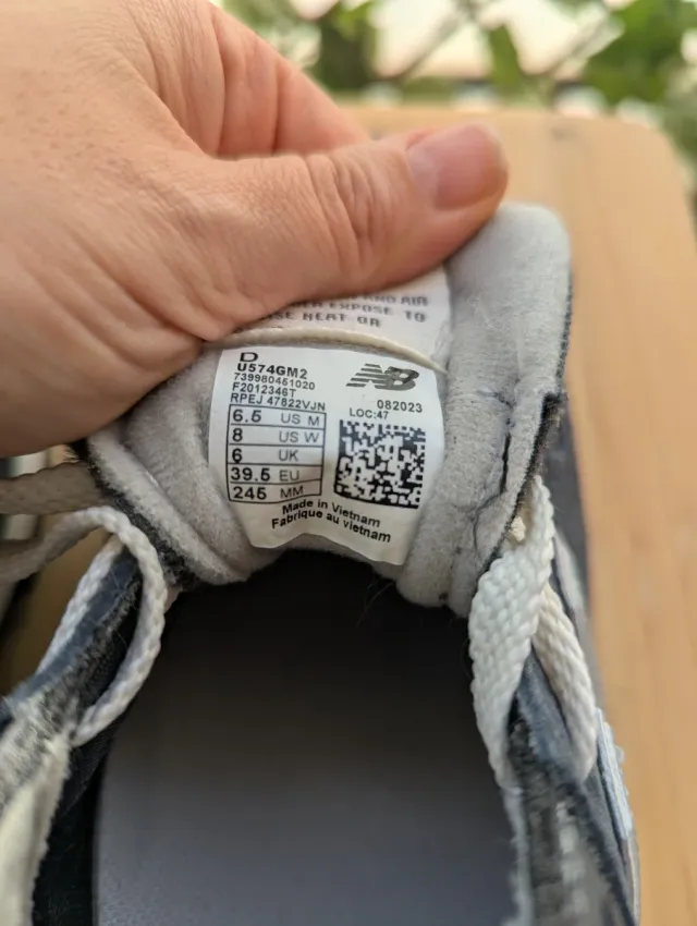 Zapatillas New grises