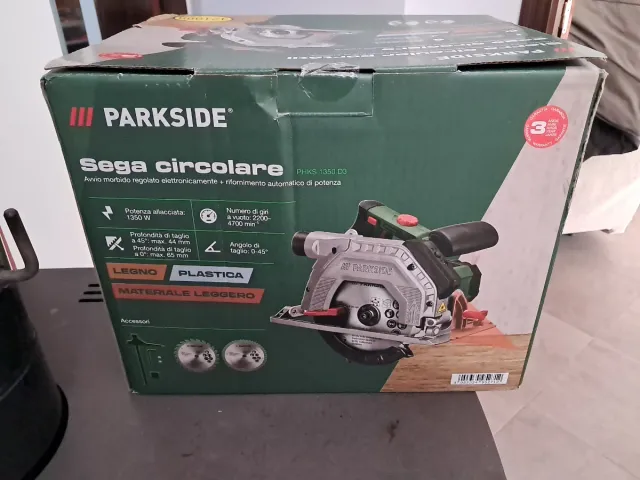 Sierra Circular Parkside PHKS 1350 D3