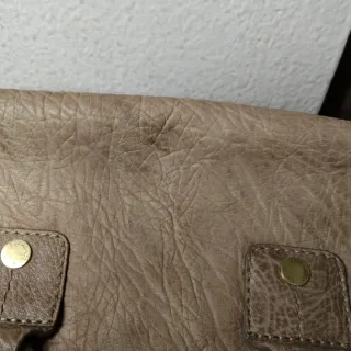 Bolso Adolfo Dominguez Marrón y Dorado