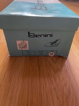 Alpargatas Benini Mujer talla 39