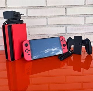Nintendo Switch OLED Edición Mario Roja