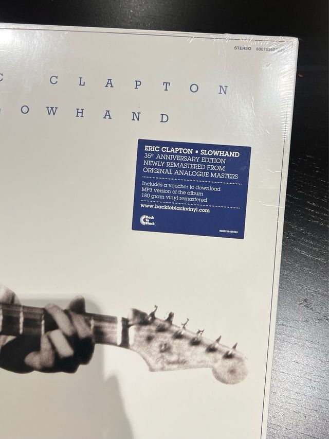 Vinilo Eric Clapton Slowhand 35th Anniversary