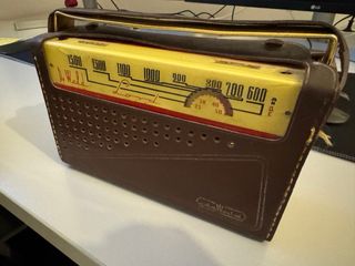 Radio antigua De Wald coleccionista