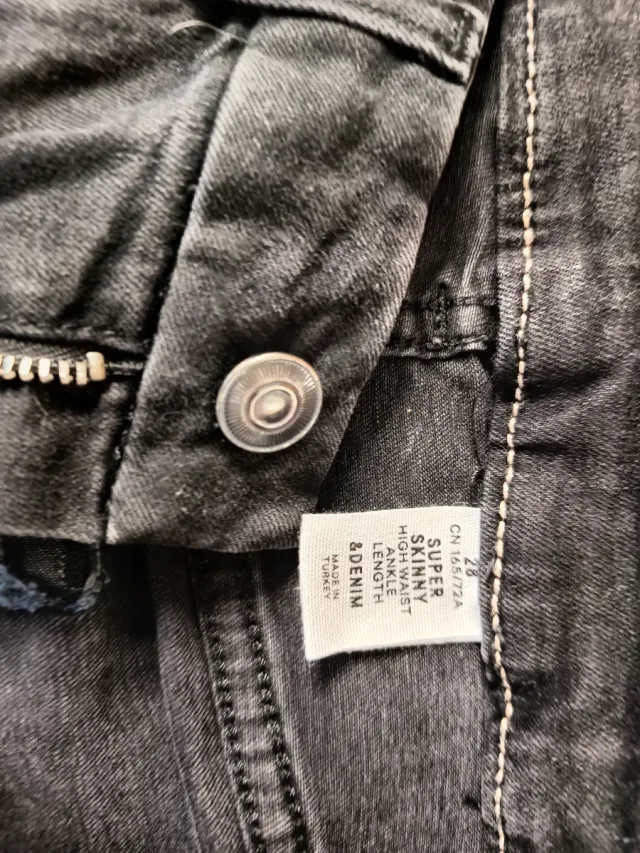 Vaqueros Super Skinny Talla 38 Desgastados