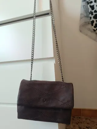 Bolso bandolera marrón