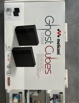 Meliconi Ghost Cubes Copri Cavi Bianchi