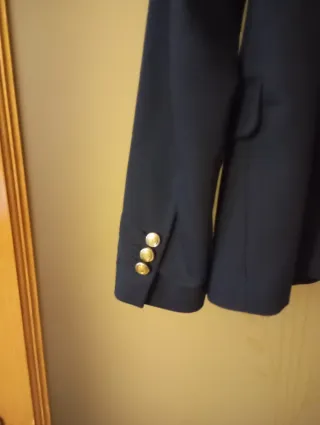 Chaqueta azul elegante