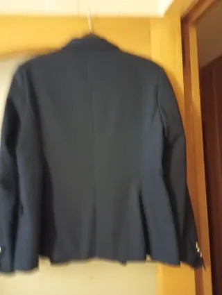 Chaqueta azul elegante