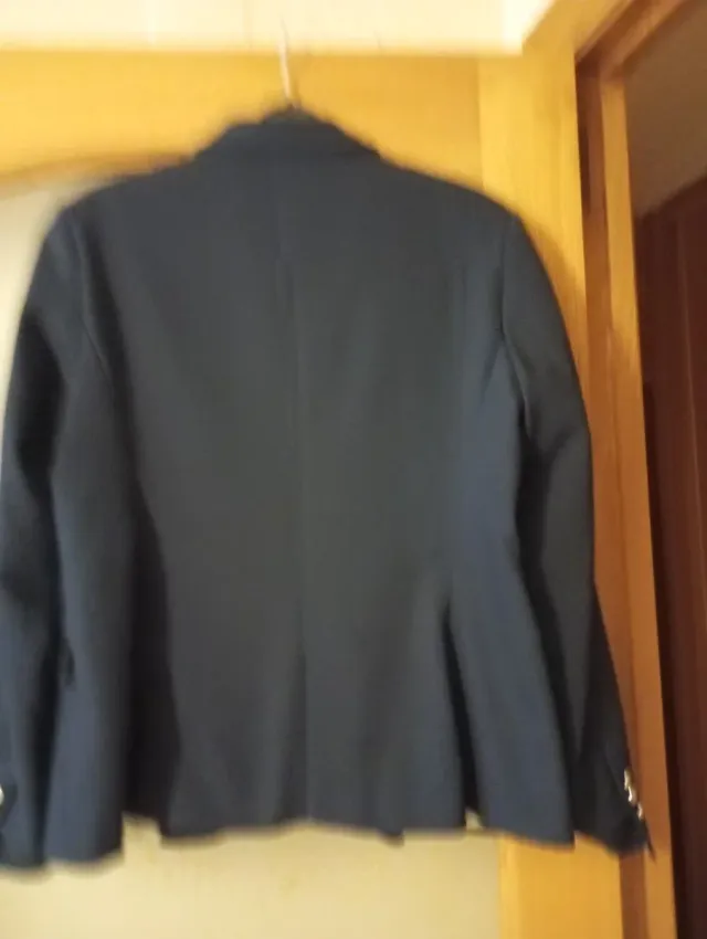 Chaqueta azul elegante