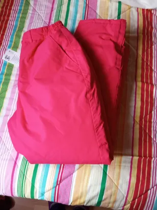 Pantalón de esquí rosa
